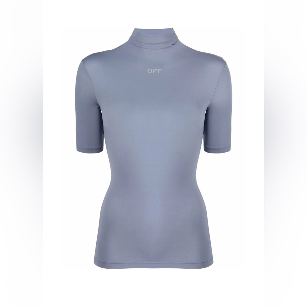 Blue/Gray Off-White women’s top- never worn
